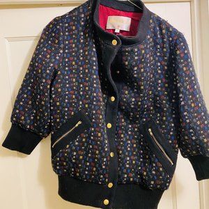 Lauren Moffat wool bomber jacket